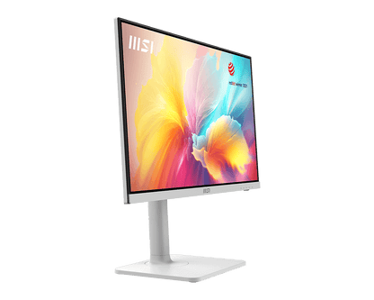 MSI MODERN MD2412PW 23.8" FHD LED IPS MONITOR 100HZ WLMNT (HDMI, USB-C) WHITE