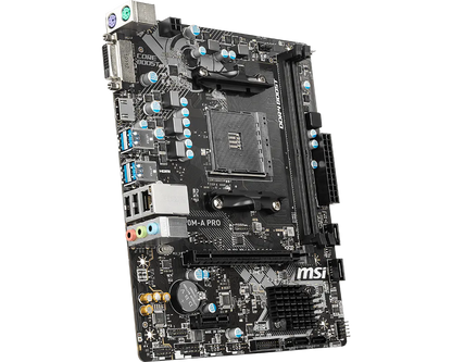 MSI A320M-A PRO 2DDR4 MOTHERBOARD (DVI, HDMI)