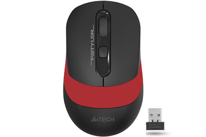 A4TECH FG10 FSTYLER 2.4GHZ WIRELESS OPTICAL MOUSE BLUE | GRAY | ORANGE | RED
