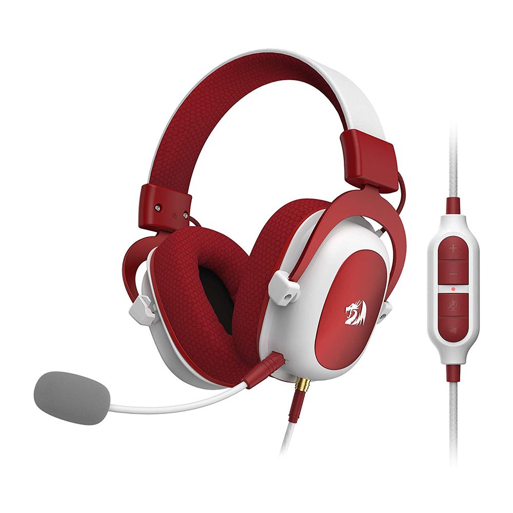 REDRAGON ZEUS2 7.1 VRTUAL SURROUND GMG HDST (PC, PS4, XBX ONE, NINTENDO SWTCH, MOBL) (WHITE)