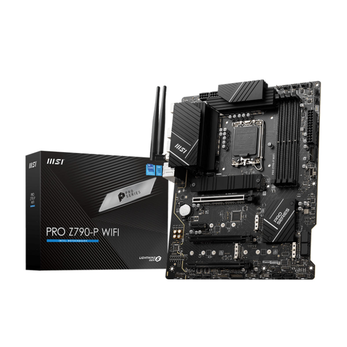 MSI PRO Z790-P WIFI 4DDR5 4XM.2 MOTHERBOARD (HDMI, DP)