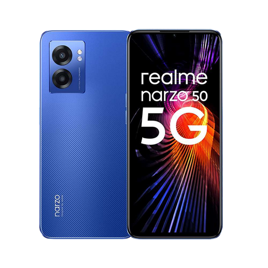 REALME NARZO 50 5G RMX3572 6GB/128GB MOBILE PHONE (BLUE)