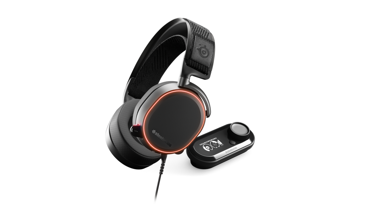 STEELSERIES ARCTIS PRO + GAMEDAC RGB WIRED GAMING HEADSET (BLACK)