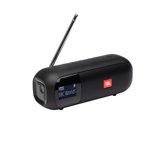 JBL TUNER 2 PORTABLE BLUETOOTH SPEAKER W/ DAB/FM RADIO (BLACK)