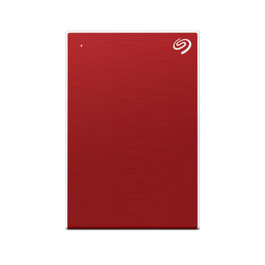 SEAGATE 2TB ONE TOUCH WITH PASSWORD PORTABLE HDD USB 3.0 (STKY2000403) RED