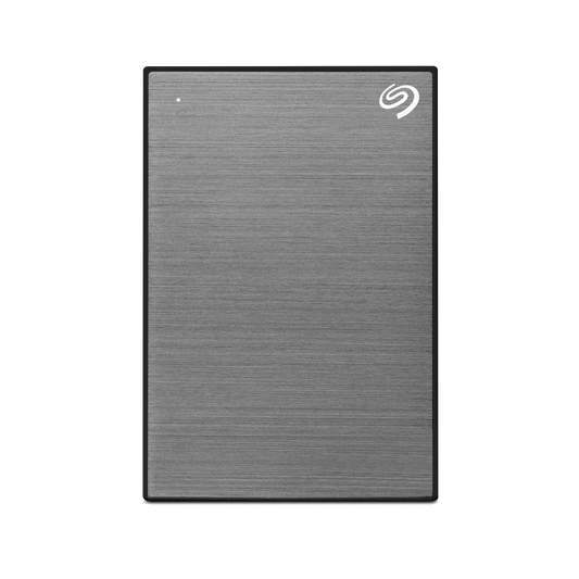 SEAGATE 1TB ONE TOUCH WITH PASSWORD PORTABLE HDD USB 3.0 (STKY1000404) SPACE GRAY