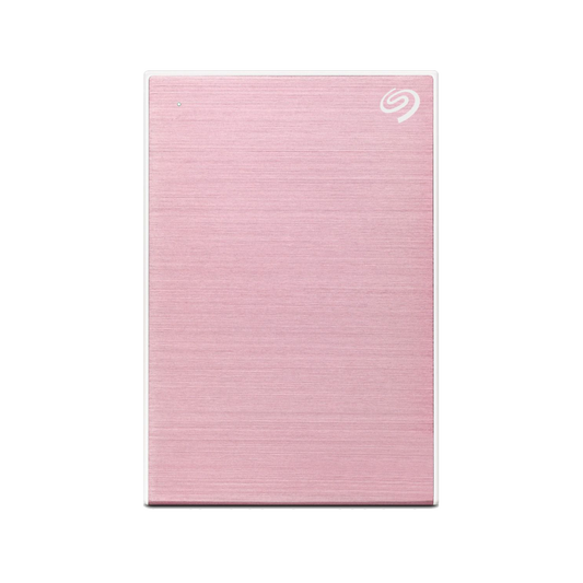 SEAGATE 2TB ONE TOUCH WITH PASSWORD PORTABLE HDD USB 3.0 (STKY2000405) ROSE GOLD