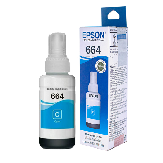 EPSON T6642 CYAN INK BOTTLE
