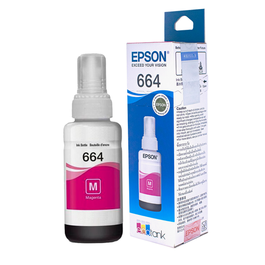 EPSON T6643 MAGENTA INK BOTTLE
