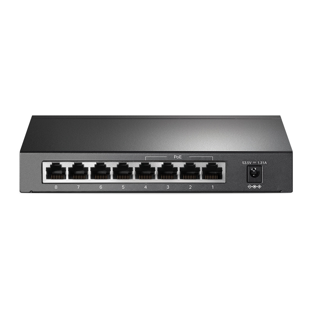 TPLINK SG1008P 8PORT GIGABIT SWITCH (4PORTS W/ POE SUPPORT)