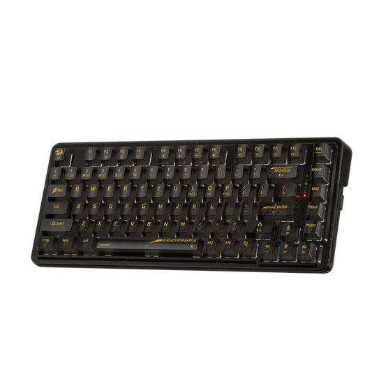 REDRAGON ELF PRO RGB WIRELESS MECHANICAL GAMING KEYBOARD (CRYSTAL SWITCH/SWAPPBL)