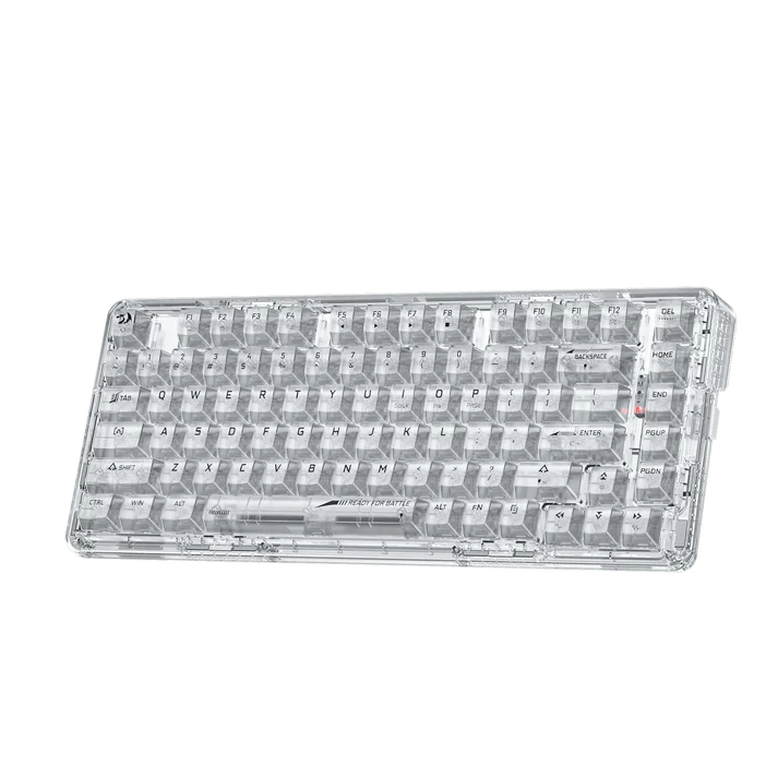 REDRAGON ELF PRO RGB WIRELESS MECHANICAL GAMING KEYBOARD (CRYSTAL SWITCH/SWAPPBL)