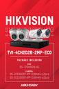 HIKVISION TVI-4CH2D2B-2MP/ECO (DS-7204HGHI-K1, DS-2CE56D0T-IPF x 2, DS-2CE16D0T-IPF x 2)