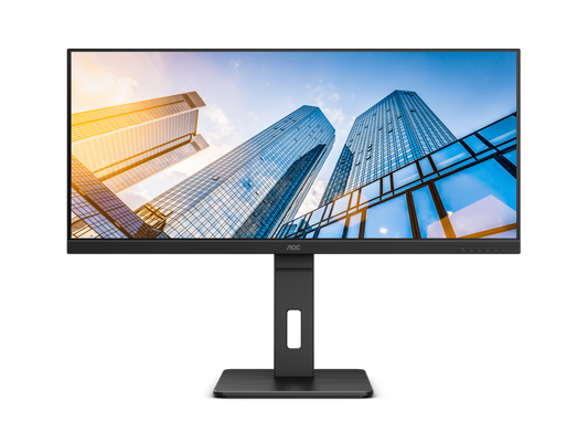 AOC U34P2C 34 IPS WQHD MONITOR W SPK WLMNT (2XHDMI, DP)