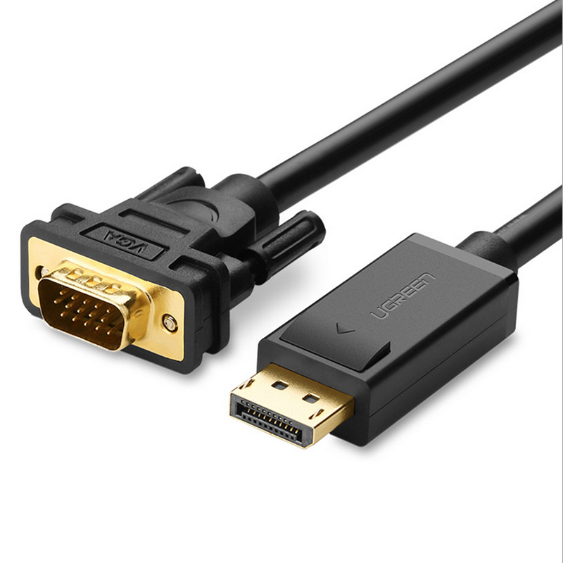 UGREEN DISPLAY PORT [DP] (M) TO VGA (M) CABLE (1.5M)