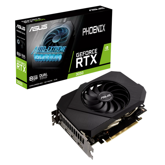 ASUS RTX 3050 8GB 128BIT GDDR6 PH-8G (HDMI, 3XDP)