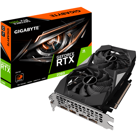 GIGABYTE NVIDIA GEFORCE RTX 2060 6144MB 192BIT GDDR6 (HDMI, 3XDP)