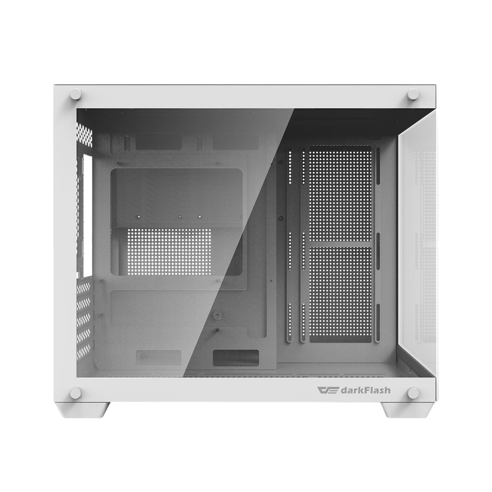 DARKFLASH C285MP MICRO ATX CASE W/ TEMPERED GLASS PANORAMIC SIDE