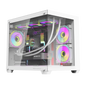 DARKFLASH C285MP MICRO ATX CASE W/ TEMPERED GLASS PANORAMIC SIDE