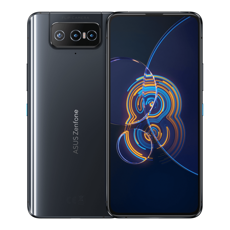 ASUS ZENFONE 8 FLIP ZS672KS-2A024WW SD888/8GB/256GB (GALACTIC BLACK)