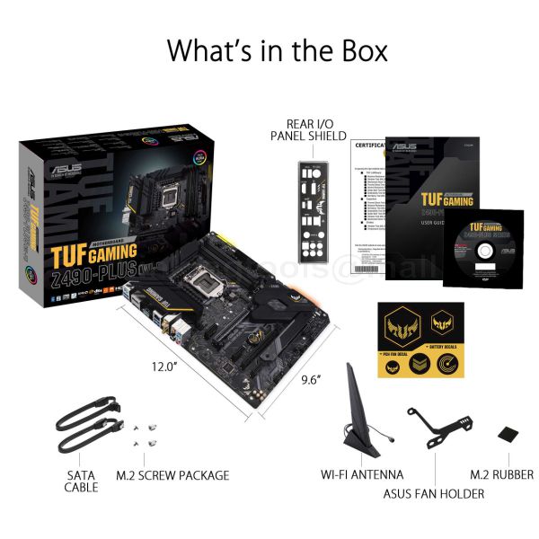 10th Gen Asus Z490 Plus Motherboard Plus Wi Fi Asus Z490 Gaming