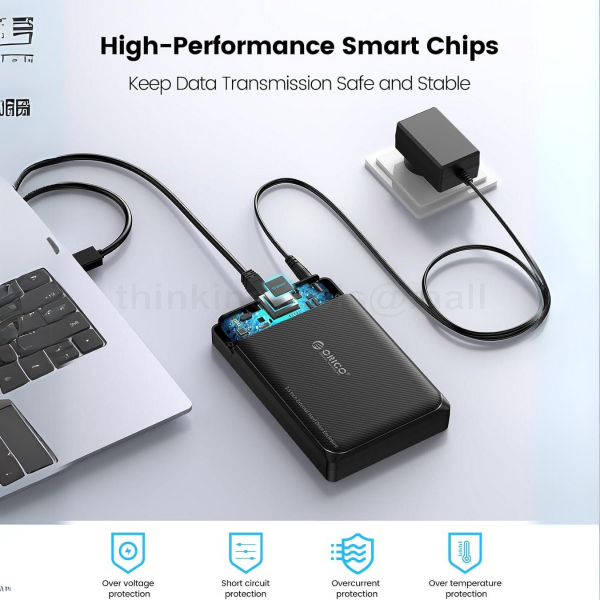 ORICO SATA USB HDD/SSD ENCLOSURE DDL35U3 METAL BODY