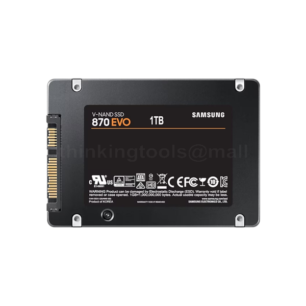 SAMSUNG 1TB SATA SSD 870 EVO (MZ77E1T0BW)