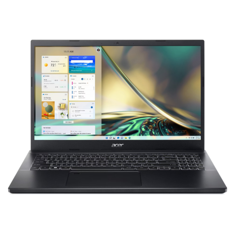 ACER ASPIRE 7 A715-59G-56W7 I5-12450H/16GB/512GB NVME/3050 6GB/W11H/OFC24H+365BASIC (BLK)
