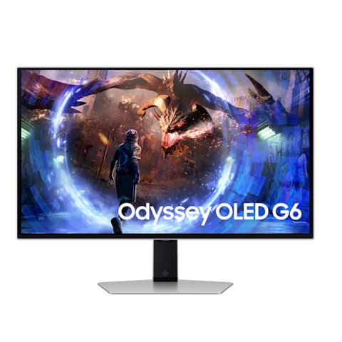 SAMSUNG ODYSSEY G6 LS27DG602SEXXP 27" QHD OLED GAMING MONITOR 360HZ 0.03MS WLMNT W/ HAS (2XHDMI, DP)