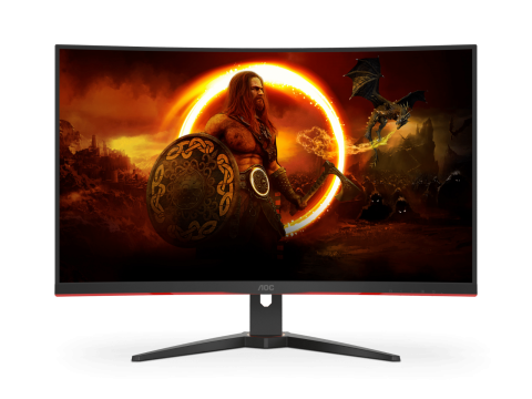 AOC C32G2ZE2 31.5" FHD CURVE GAMING MONITOR 0.5MS 250HZ WLMNT (2XHDMI, DP)