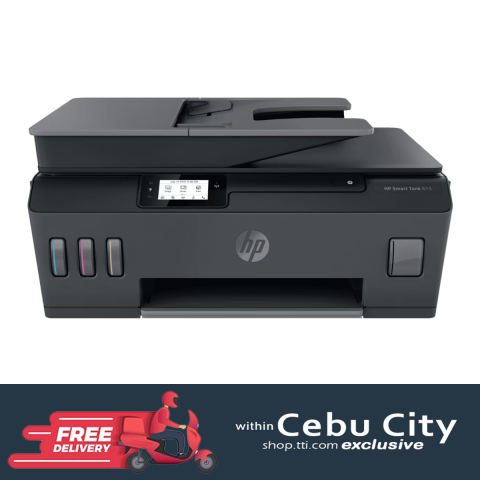 HP SMART TANK 615 AIO PRINTER W/ ADF & FAX (Y0F71A)