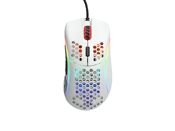 GLORIOUS MODEL D GAMING MOUSE (MATTE WHITE)