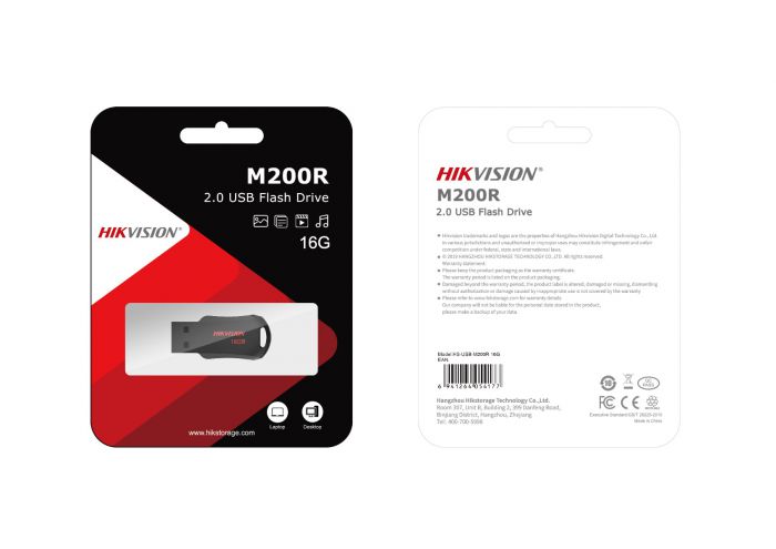 HIKVISION M200R USB 2.0 FLASH DRIVE 16GB | 32GB | 64GB