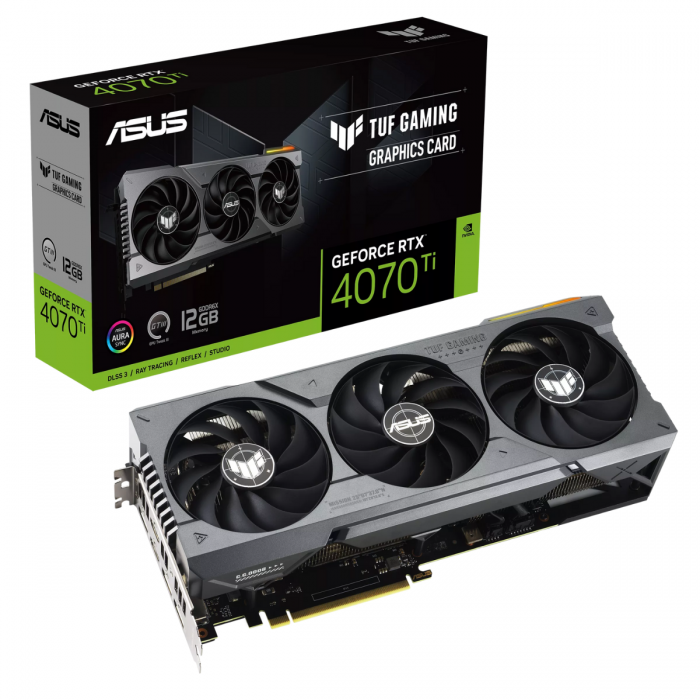 ASUS RTX 4070TI 12GB 192BIT GDDR6X TUF-O12G-GAMING (2XHDMI, 3XDP)