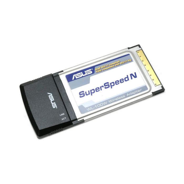 ASUS WL-100W WIRELESS-N PCMCIA ADAPTER