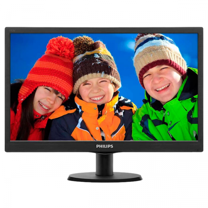 PHILIPS 193V5LSB2/71 18.5" WLED MONITOR BLACK (VGA)