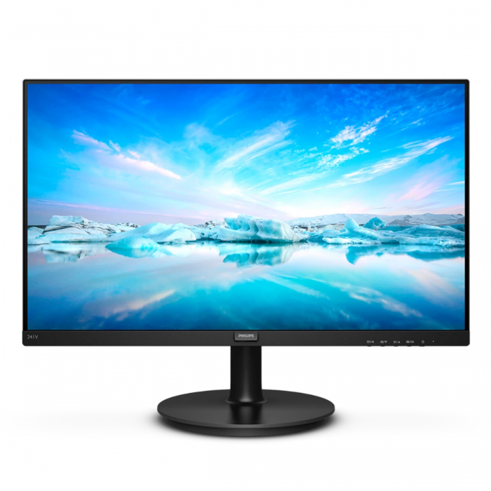 PHILIPS 241V8B/71 23.8" WIDE LED IPS FHD MONITOR WLMNT (VGA, HDMI)
