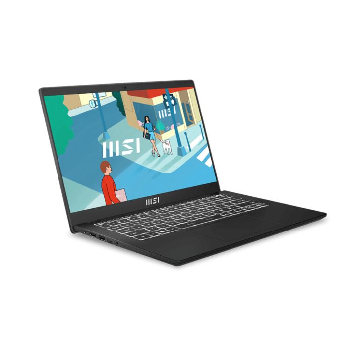 MSI C13M-1260PH MODERN 14 I5-1335U/16GB/512GB SSD/14/W11H/OFC21HS (BLK)