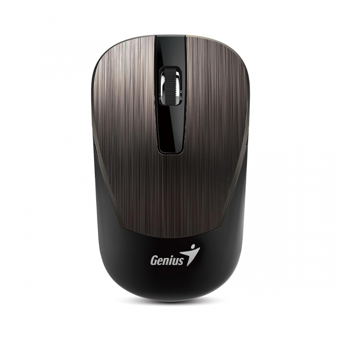 GENIUS NX-7015 WIRELESS BLUE-EYE MOUSE (CHOCOLATE)