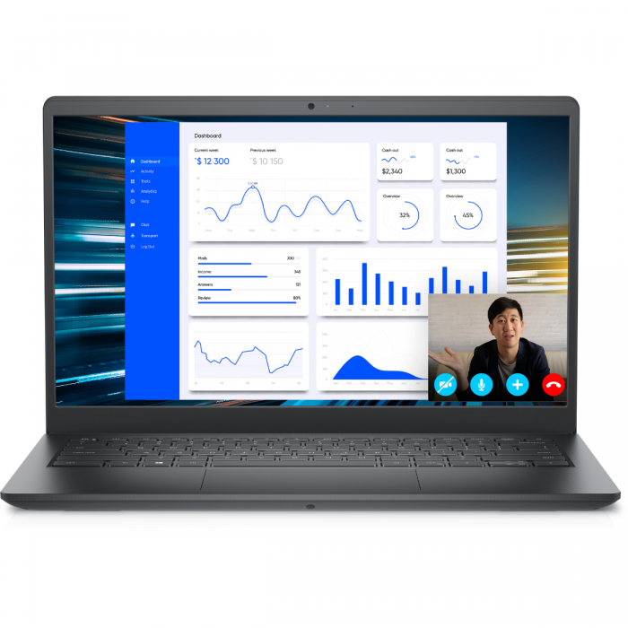 DELL VOSTRO 3425 R5-5625U/8GB/512GB NVME/14/W11P/3YR (BLK)