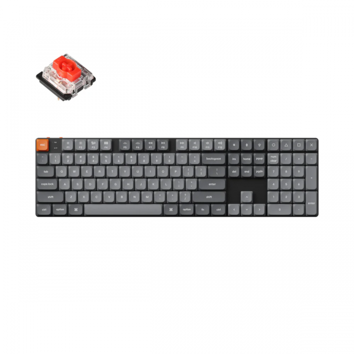 KEYCHRON K5 MAX QMK/VIA RGB WIRELESS/WIRED/BLUETOOTH MECHANICAL KEYBOARD