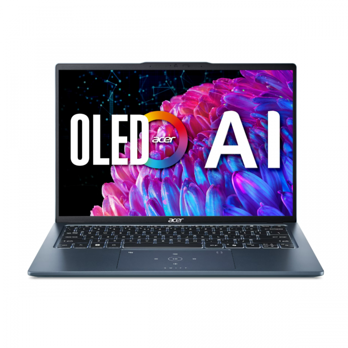 ACER SWIFT GO SFG14-73-976H ULTRA 9-185H/16GB/1TB NVME/14/W11H/OFC21HS+365BASIC (FROST BLUE)
