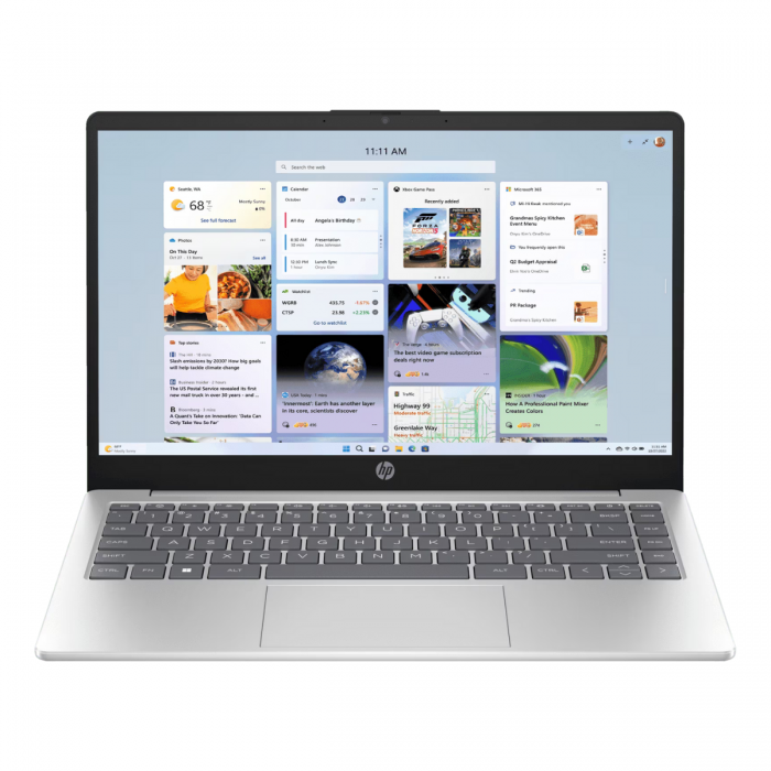 HP 14-EP0248TU (B49VRPA) I7-1255U/8GB+8GB/512GB NVME/14/W11H/OFC21HS (SLV)