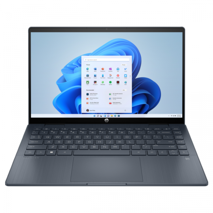 HP PAVILION X360 14-EK2084TU (B49VNPA) CORE 5-120U/16GB/512GB NVME/14/W11H/OFC21HS+35BASIC/TCH (BLU)
