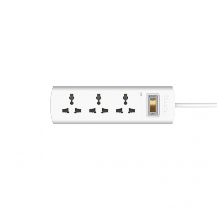 HUNTKEY 3 SOCKETS SURGE PROTECTOR (1.5METER) SZM3044