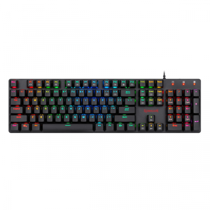 REDRAGON SHRAPNEL RGB MECHANICAL GAMING KEYBOARD (BROWN SWITCH)
