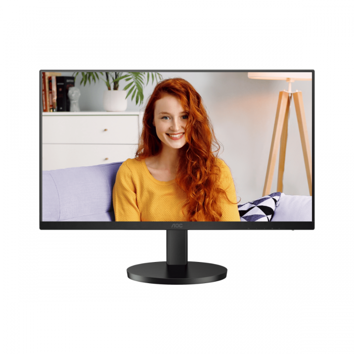 AOC U27B3CF 27" UHD IPS 4K LED MONITOR WLMNT W/ ADJ HEIGHT & SPK (2XHDMI, TYPE-C)