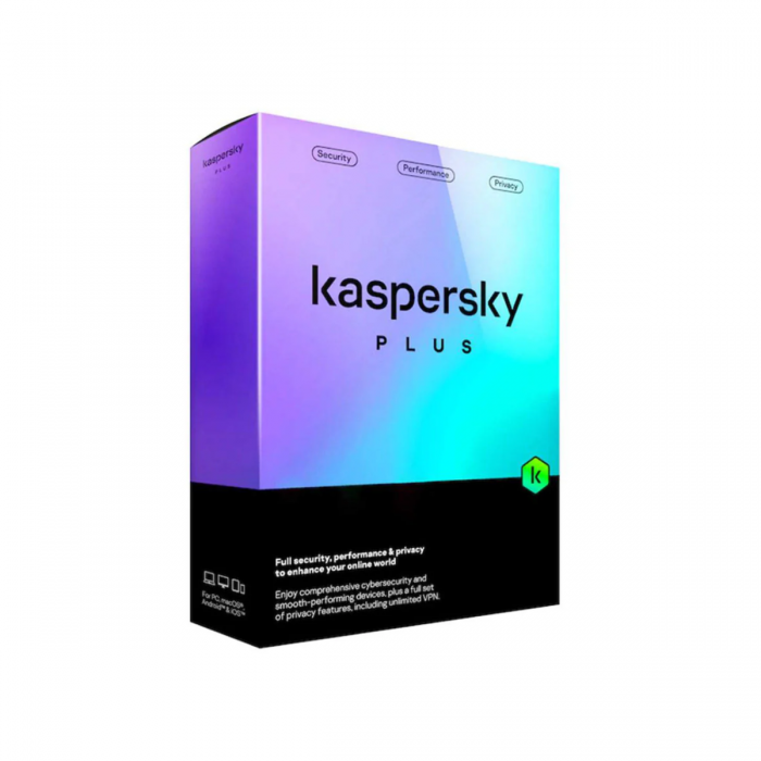 KASPERSKY PLUS 1-YEAR, 5-DEVICE
