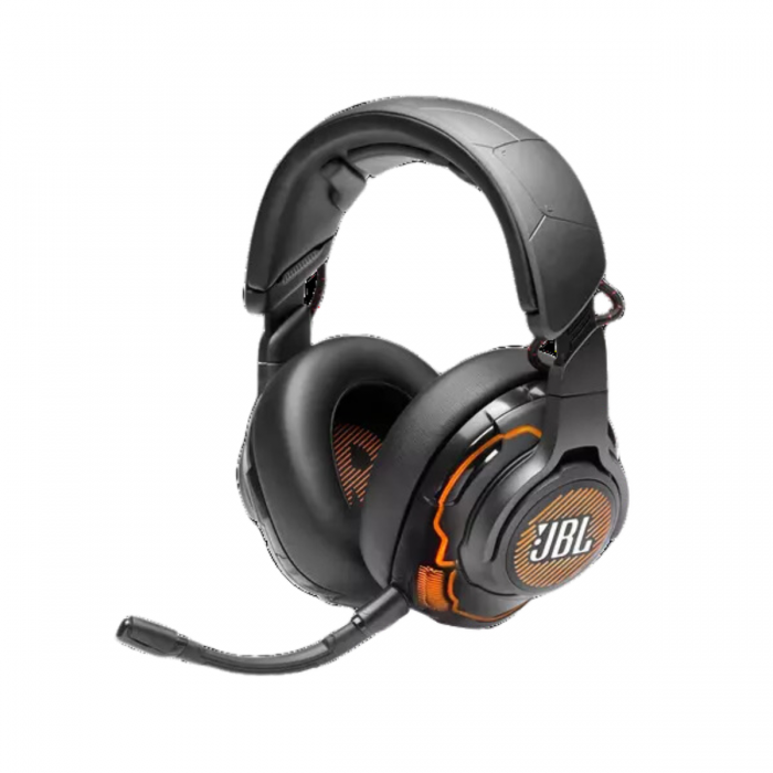 JBL QUANTUM ONE WIRED 3.5MM/USB-C 3D SURROUND OVER-EAR GAMING HEADSET