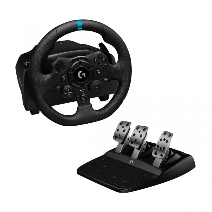 LOGITECH G923 RACING WHEEL AND PEDALS